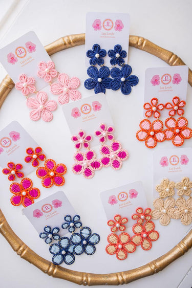 Lisi Lerch Marigold -  Two - Tone - Raffia Earring