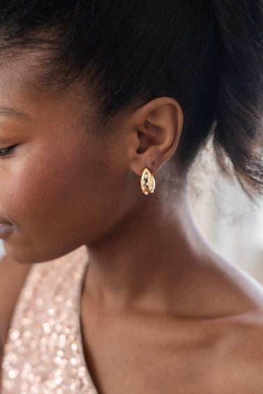 Lisi Lerch Mini Mila Hoop - Gold & Pearl Earring