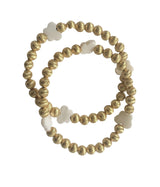 Lisi Lerch Myla - 6mm - Mother Of Pearl Butterfly - Bracelet - PreOrder
