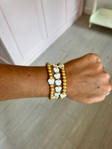 Lisi Lerch Myla - 6mm - Mother Of Pearl Butterfly - Bracelet - PreOrder
