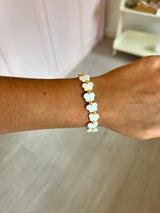 Lisi Lerch Myla - 6mm - Mother Of Pearl Butterfly - Bracelet - PreOrder