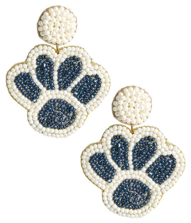 Lisi Lerch Navy Paw Print