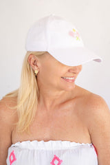 NeedlePoint Baseball Hat - Pickleball - Lisi Lerch
