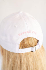 Lisi Lerch Needlepoint Baseball Hat - Rose
