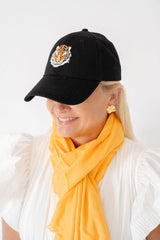 Lisi Lerch Needlepoint Baseball Hat - Tiger