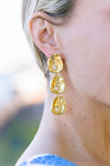 Lisi Lerch Oyster Stud - Earring