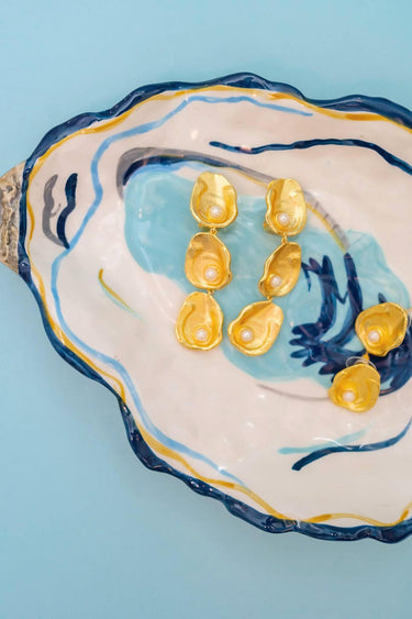 Lisi Lerch Oyster Stud - Earring