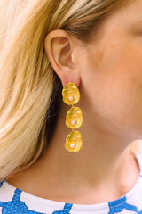 Lisi Lerch Oyster Triple - Earring