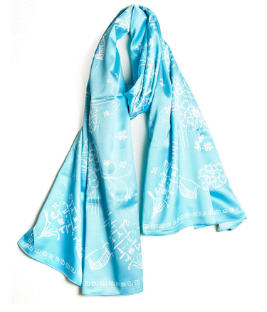 Lisi Lerch Pagoda - Silk Scarf - Large Rectangle Shape