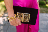 Lisi Lerch Parker - Gold and Freshwater Beaded Bracelet