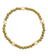 Lisi Lerch Parker - Gold and Freshwater Beaded Bracelet
