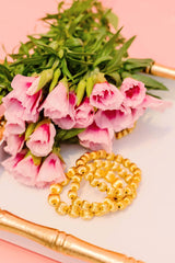 Lisi Lerch Parker - Gold Beaded Bracelet