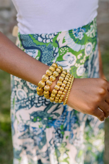 Lisi Lerch Parker - Gold Beaded Bracelet
