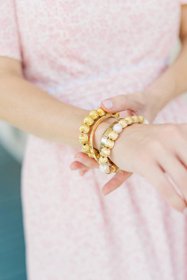 Lisi Lerch Parker - Gold Beaded Bracelet