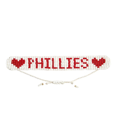 Baseball Beaded Bracelet