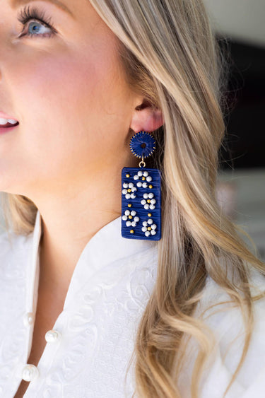 Lisi Lerch Royale Earring - Raffia - Amy Littleson
