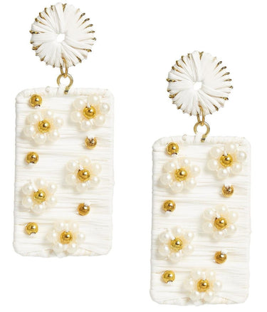 Royale Earring - Raffia - Amy Littleson - Lisi Lerch