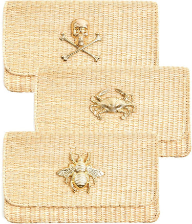 Ruby Straw Clutch - Lisi Lerch