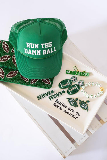 Lisi Lerch Run the Damn Ball - Eagles Trucker Hat