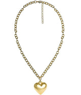 Sienna - Puffy Heart Necklace - 18k Gold Plated - Lisi Lerch