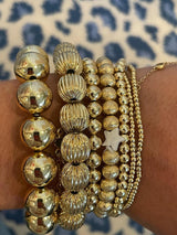 Lisi Lerch Sister Golden Bracelet Stack - 7 Gold Bracelet Stack