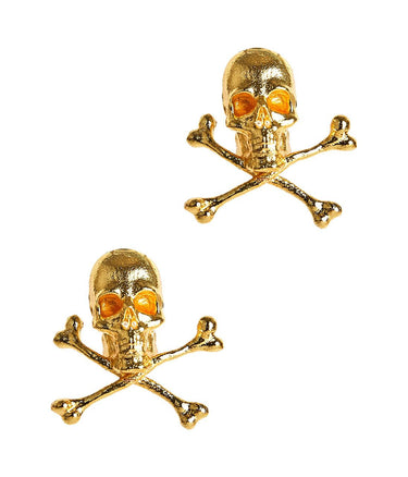Lisi Lerch Skull Stud - Gold
