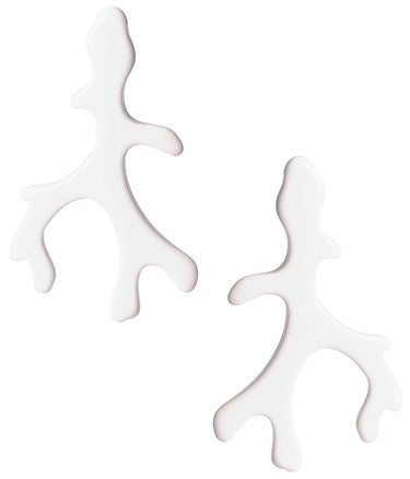 Lisi Lerch Small Acrylic Coral Earrings  - March 1st PreOrder