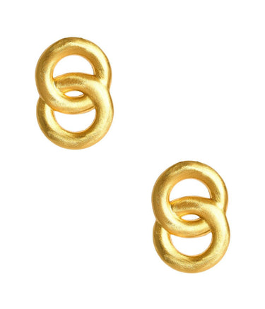 Lisi Lerch Spencer Earring - Mini - Brushed Gold
