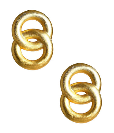 Lisi Lerch Spencer Earring - Mini - Brushed Gold