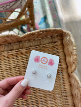 Lisi Lerch The Baby Bezel Stud - Amy Littleson Collection