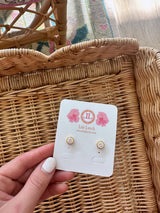Lisi Lerch The Baby Bezel Stud - Amy Littleson Collection