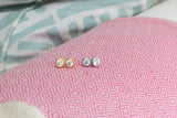 Lisi Lerch The Baby Bezel Stud - Amy Littleson Collection