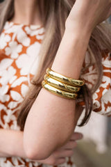Lisi Lerch The Quinn - Gold Bangle - Meeghan Mullin x Lisi Lerch - PreOrder