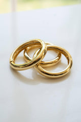 Lisi Lerch The Quinn - Gold Bangle - Meeghan Mullin x Lisi Lerch