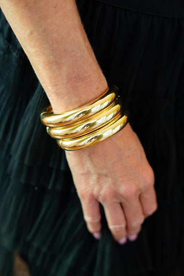 Lisi Lerch The Quinn - Gold Bangle - Meeghan Mullin x Lisi Lerch