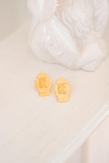 Lisi Lerch Vera Ginger Jar Stud Earring
