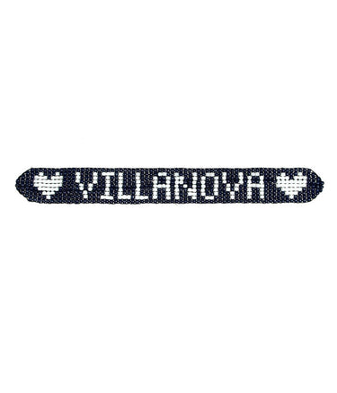 Lisi Lerch Villanova - Navy - Flat Adjustable Beaded Bracelet