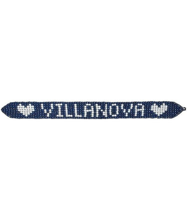 Villanova - Navy - Flat Adjustable Beaded Bracelet - Lisi Lerch