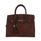 Margo - Faux Suede Handbag - Lisi Lerch