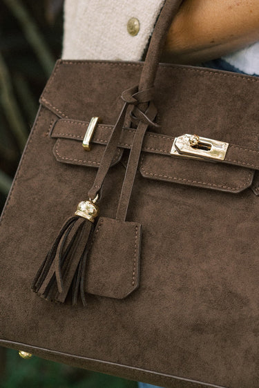 Margo - Faux Suede Handbag - Lisi Lerch