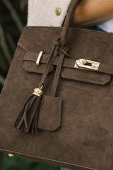 Margo - Faux Suede Handbag - Lisi Lerch