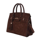 Margo - Faux Suede Handbag - Lisi Lerch