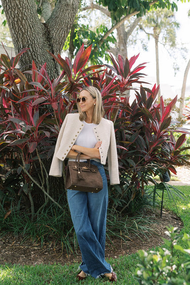 Margo - Faux Suede Handbag - Lisi Lerch