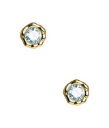 Margot- Pastel Bezel Textured Earring- 18K Plated - Darby Clark Collection - Lisi Lerch