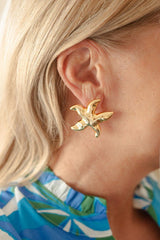 Marina Starfish Stud Earring - 18k Gold Plated - Lisi Lerch