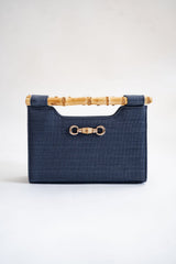 Mary Colored Clutch - Bamboo Natural Handle - Lisi Lerch