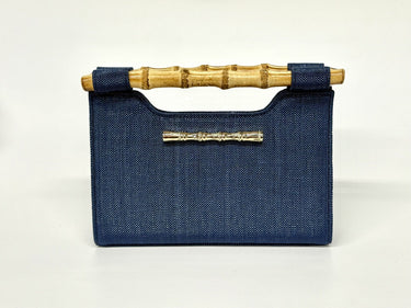 Mary Colored Clutch - Bamboo Natural Handle - Lisi Lerch