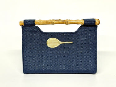 Mary Colored Clutch - Bamboo Natural Handle - Lisi Lerch