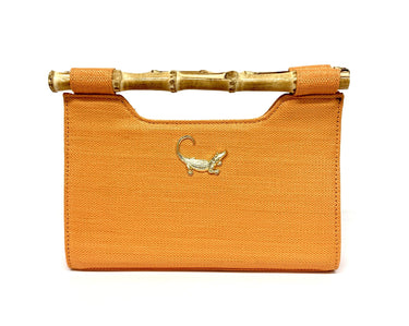 Mary Colored Clutch - Bamboo Natural Handle - Lisi Lerch