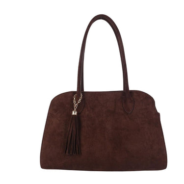 Megan - Faux Suede Medicine Bag - Lisi Lerch